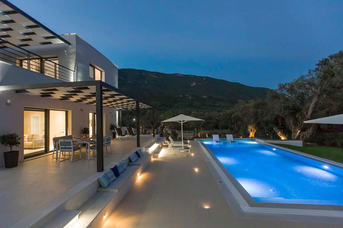 Corfu luxury villa Paradisun in Chalikounas - 1