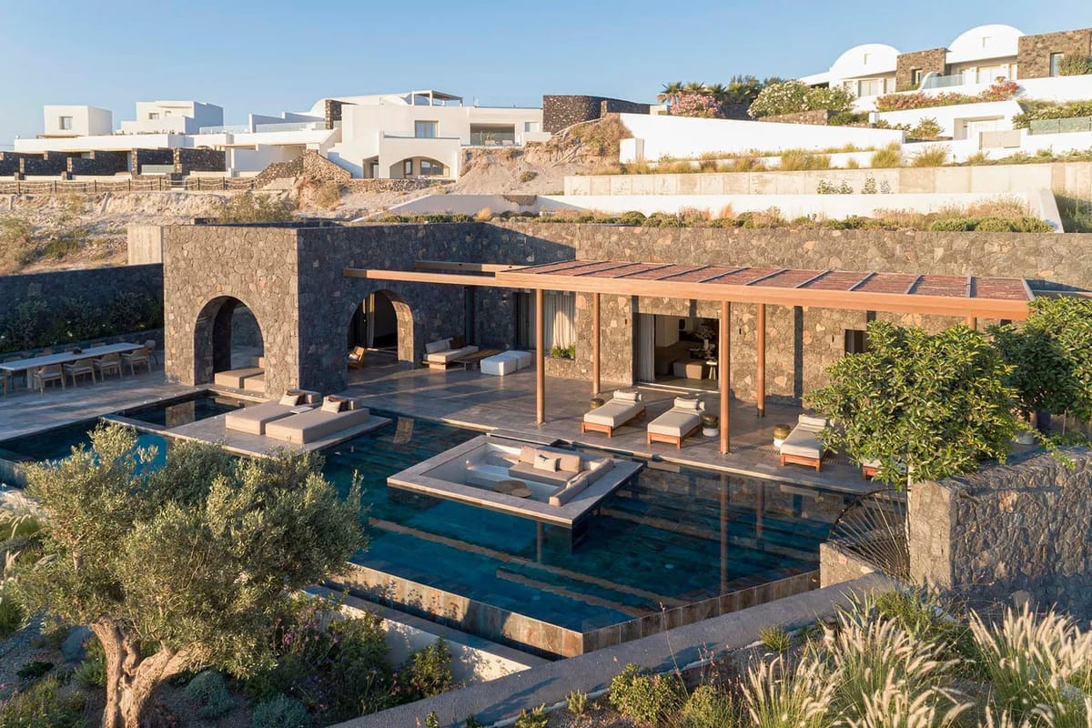 Santorini luxury villa Cassia in Oia - 1