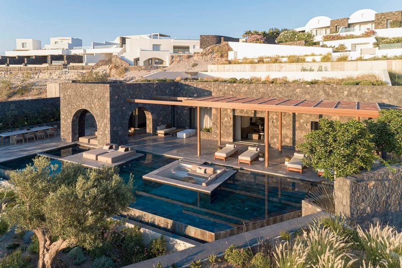 Santorini luxury villa Cassia in Oia - 1