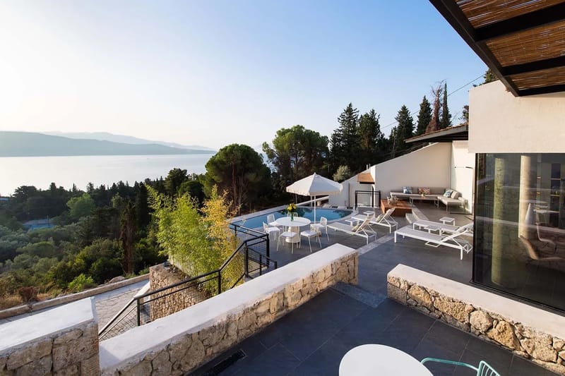Hibiscus villa in Lefkada