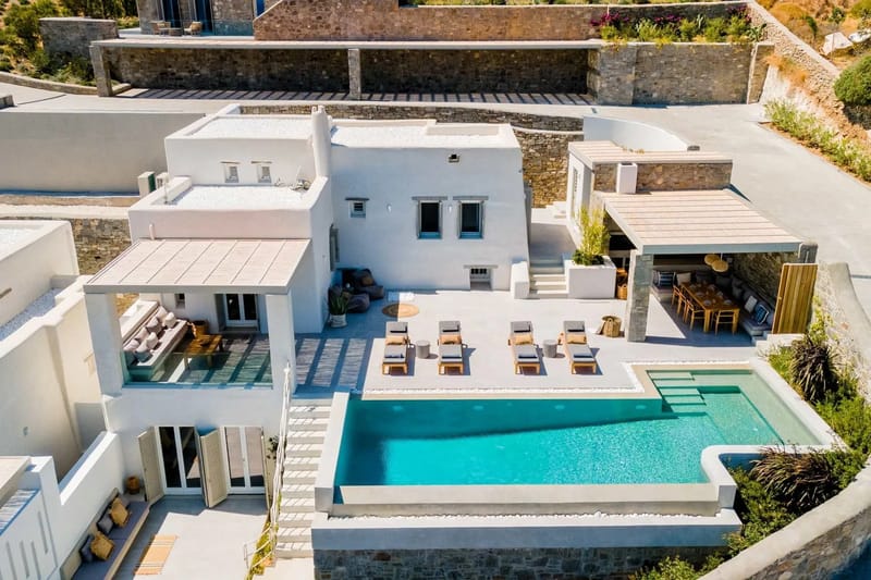 Paros luxury villa Clementine in Chryssi Akti - 0