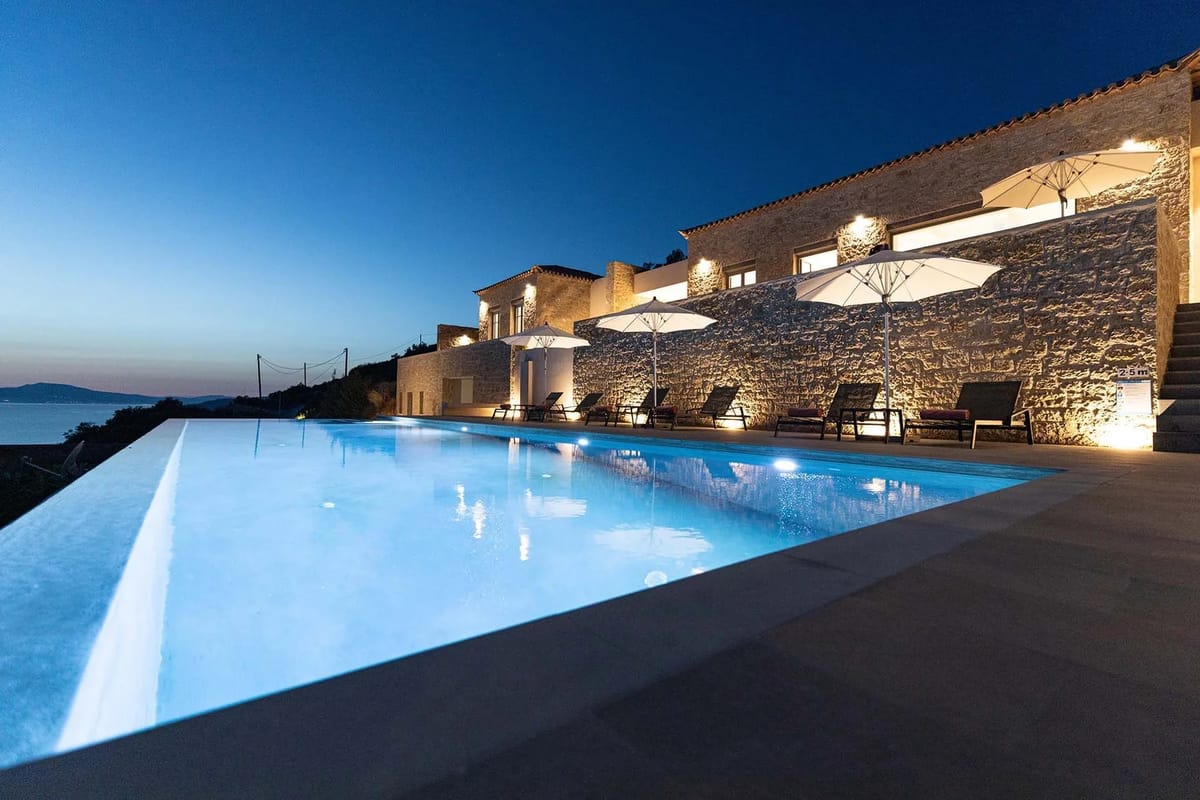 Mani luxury villa Olga in Kardamyli - 0