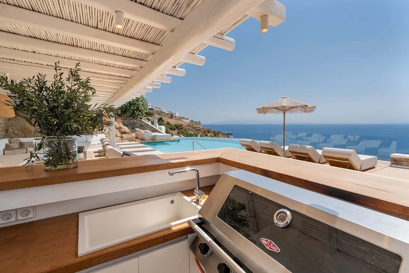 Mykonos luxury villa Carmina in Aghios Lazaros - 4