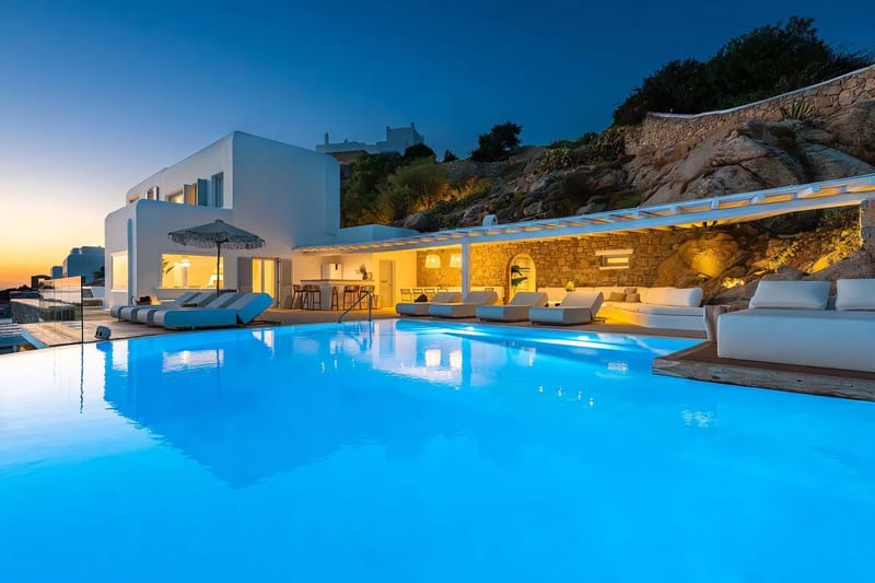 Carmina villa in Mykonos