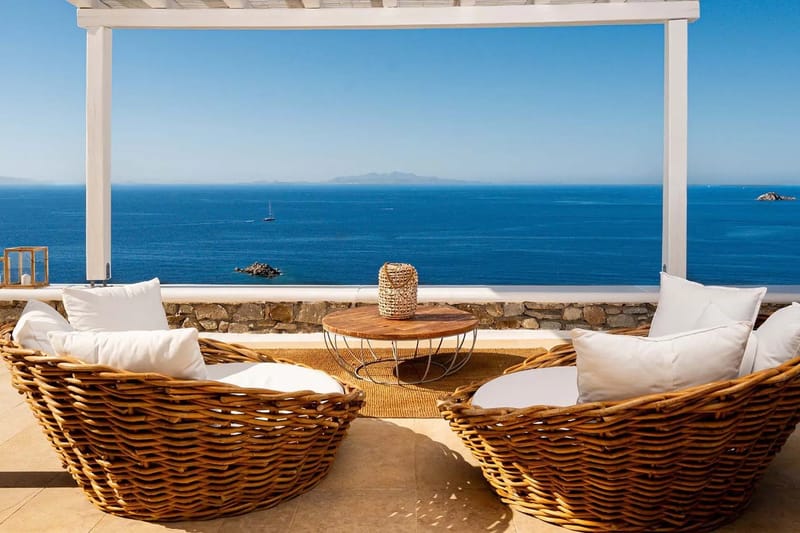 Mykonos luxury villa Carmina in Aghios Lazaros - 2