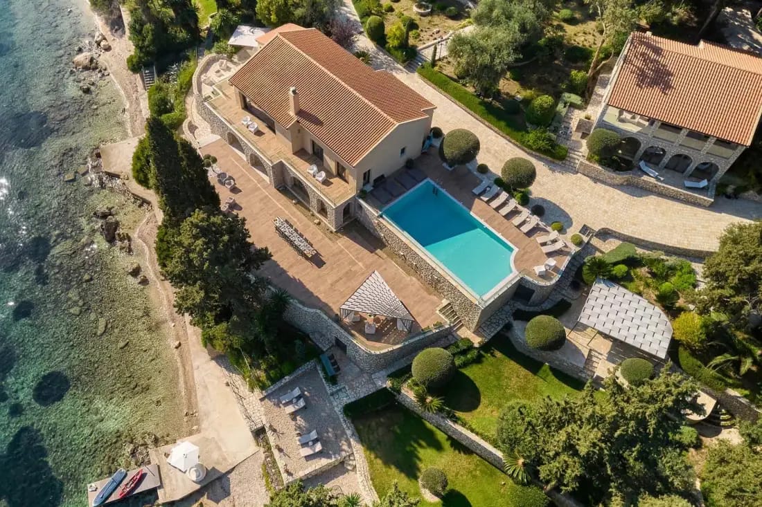 Corfu luxury villa Kalypso in Benitses - 1