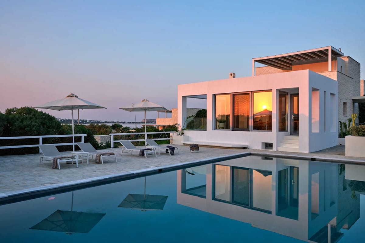 Villa Magdalena en Santa Maria, Paros