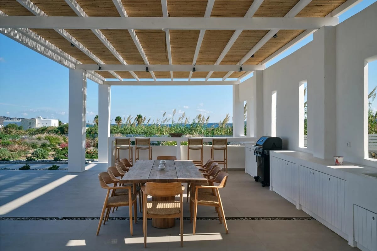 Paros luxury villa Caspia in Kolymbithres - 1