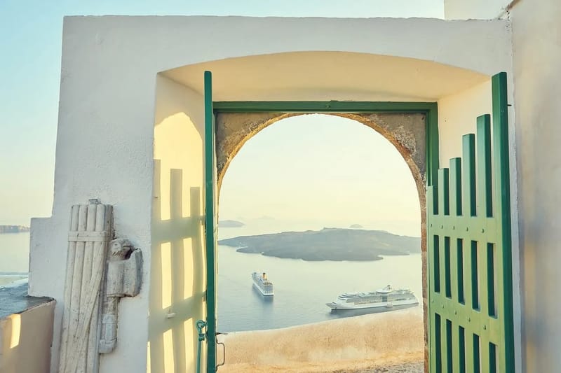 Santorini luxury villa Vayu in Fira - 1