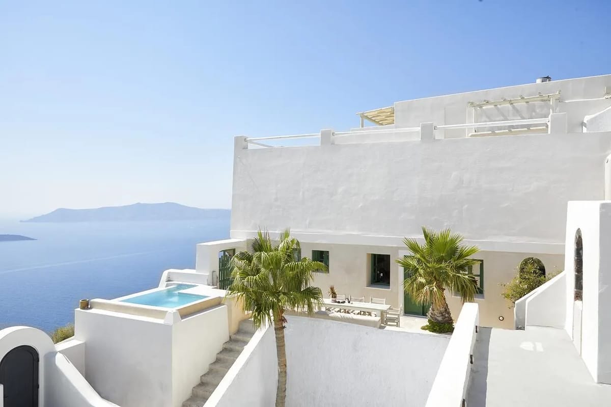 Santorini luxury villa Vayu in Fira - 2