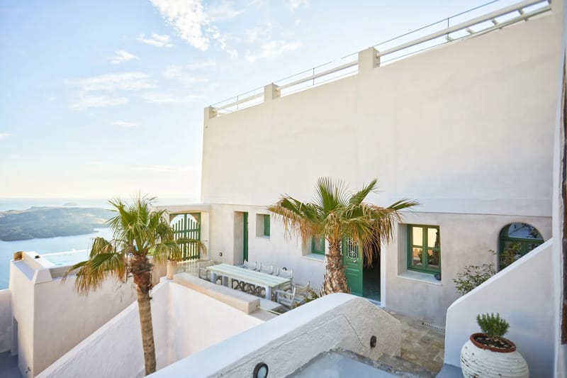 Santorini luxury villa Vayu in Fira - 0