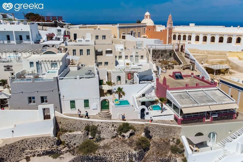 Santorini luxury villa Vayu in Fira - 3