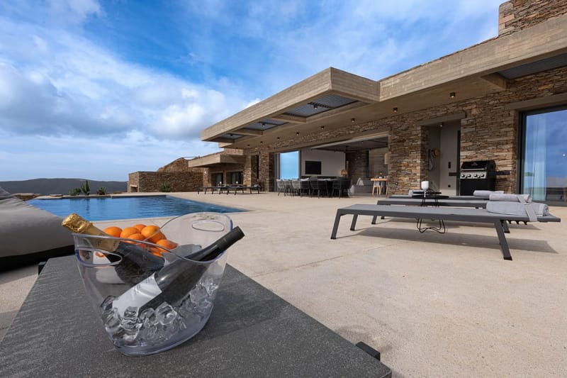Villa Evadne en Gavrio, Andros