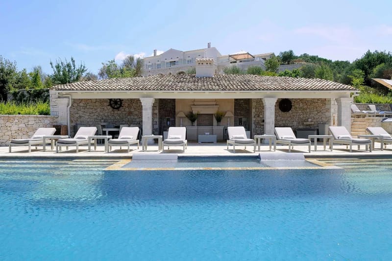 Heron villa in Corfu