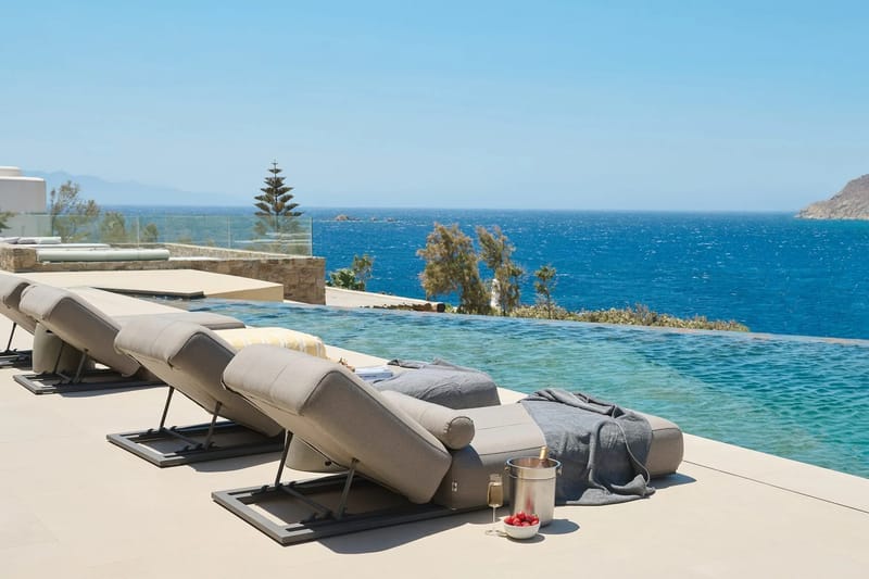 Villa de lujo Bluestone en Kalo Livadi, Mykonos - 4