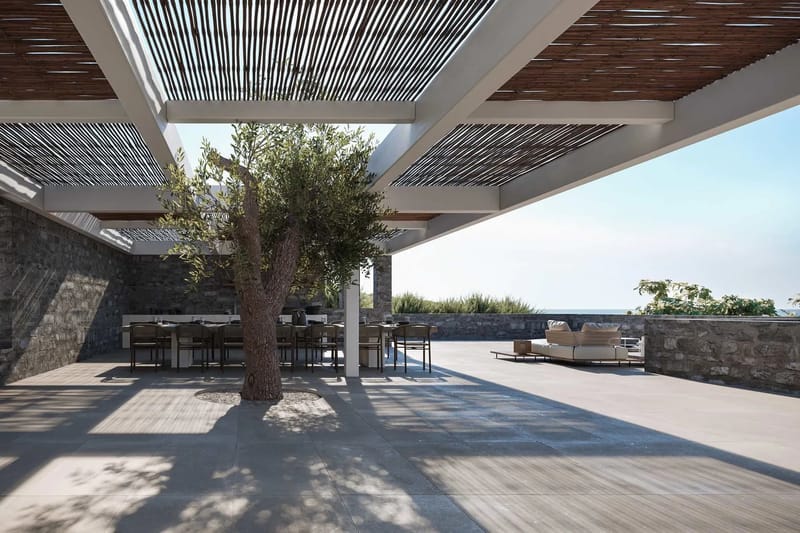 Villa de lujo Bluestone en Kalo Livadi, Mykonos - 3