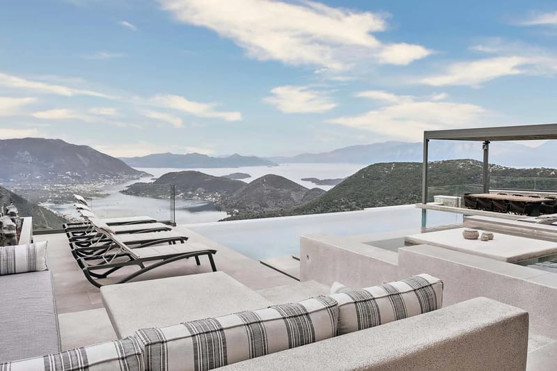 Lefkada luxury villa Irelia in Fterno - 0