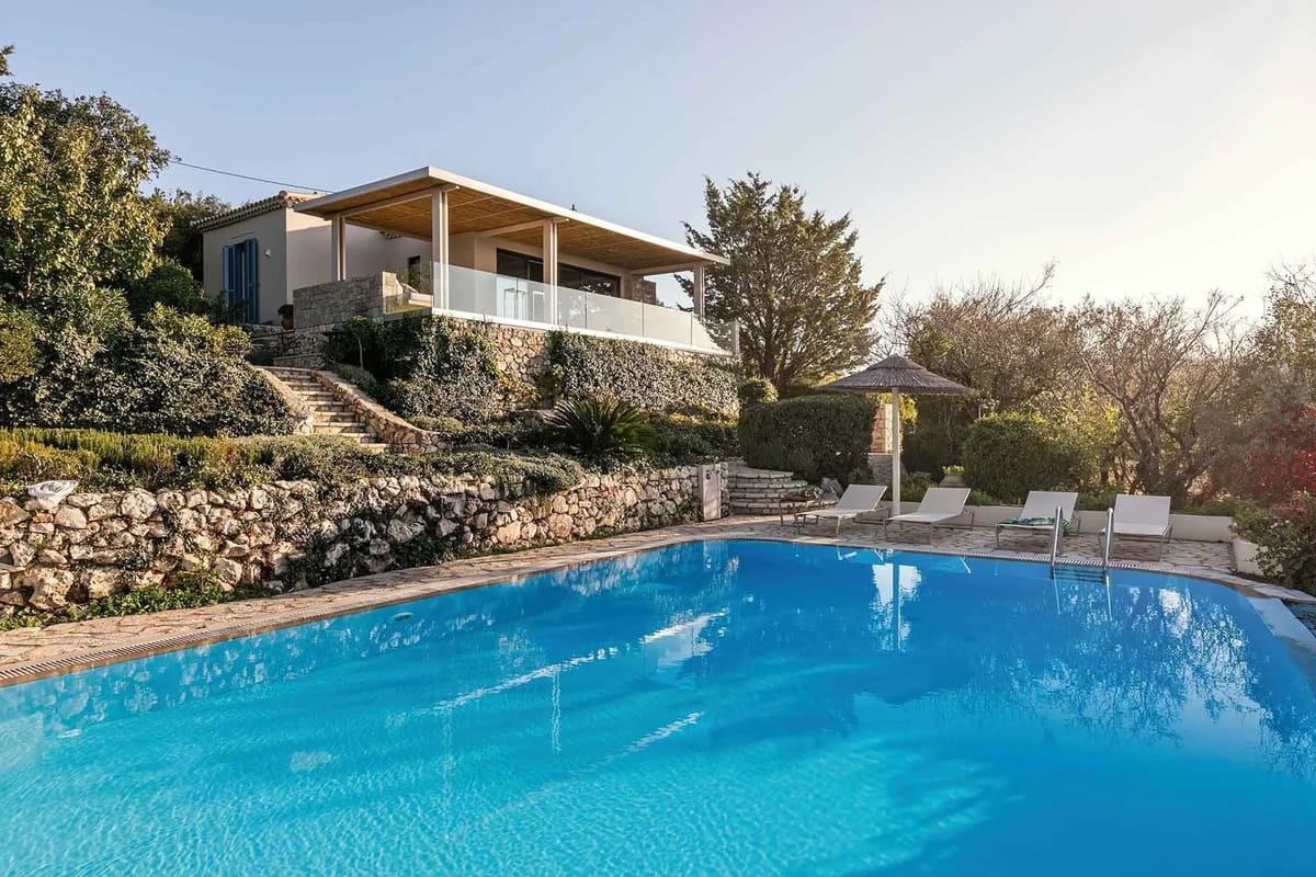 Licorice villa in Lefkada