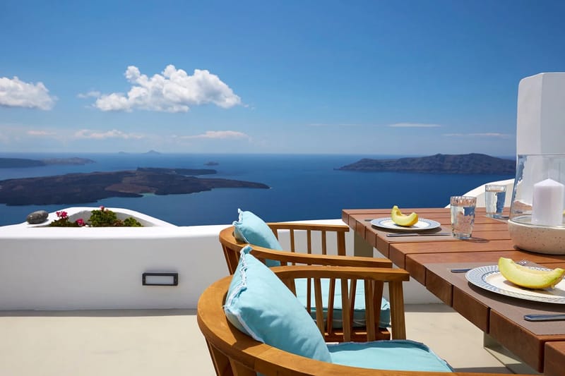 Santorini luxury villa Cliff Haven in Imerovigli - 0