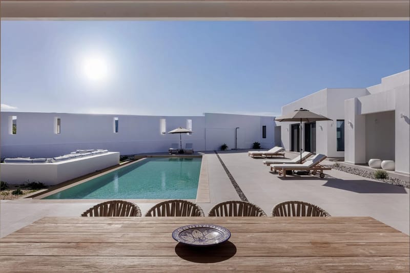 Porcelain Villa in Paros
