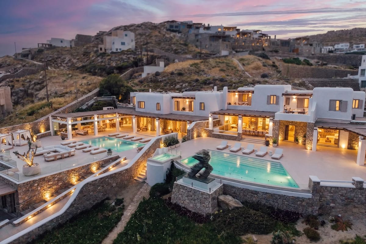 Mykonos luxury villa Ayanna