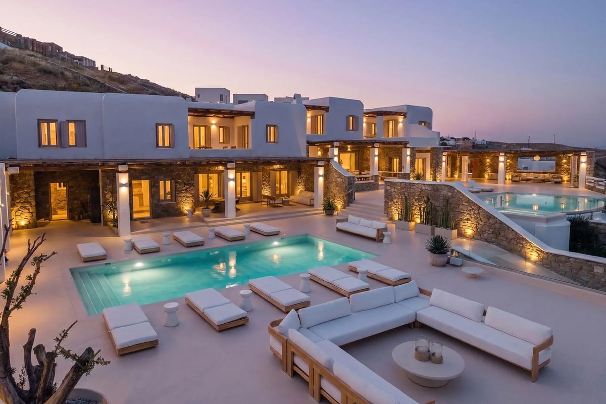 Mykonos luxury villa Ayanna in Ornos - 2
