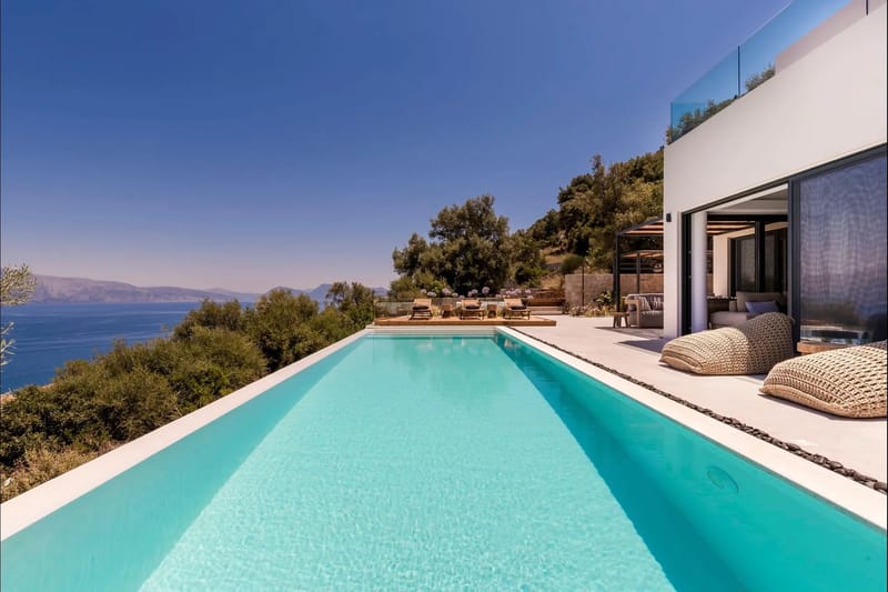 Bellflower villa in Lefkada