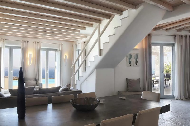 Mykonos luxury villa Sylvianne in Houlakia - 4