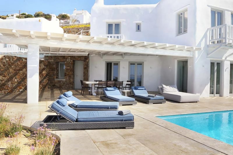 Mykonos luxury villa Sylvianne in Houlakia - 1