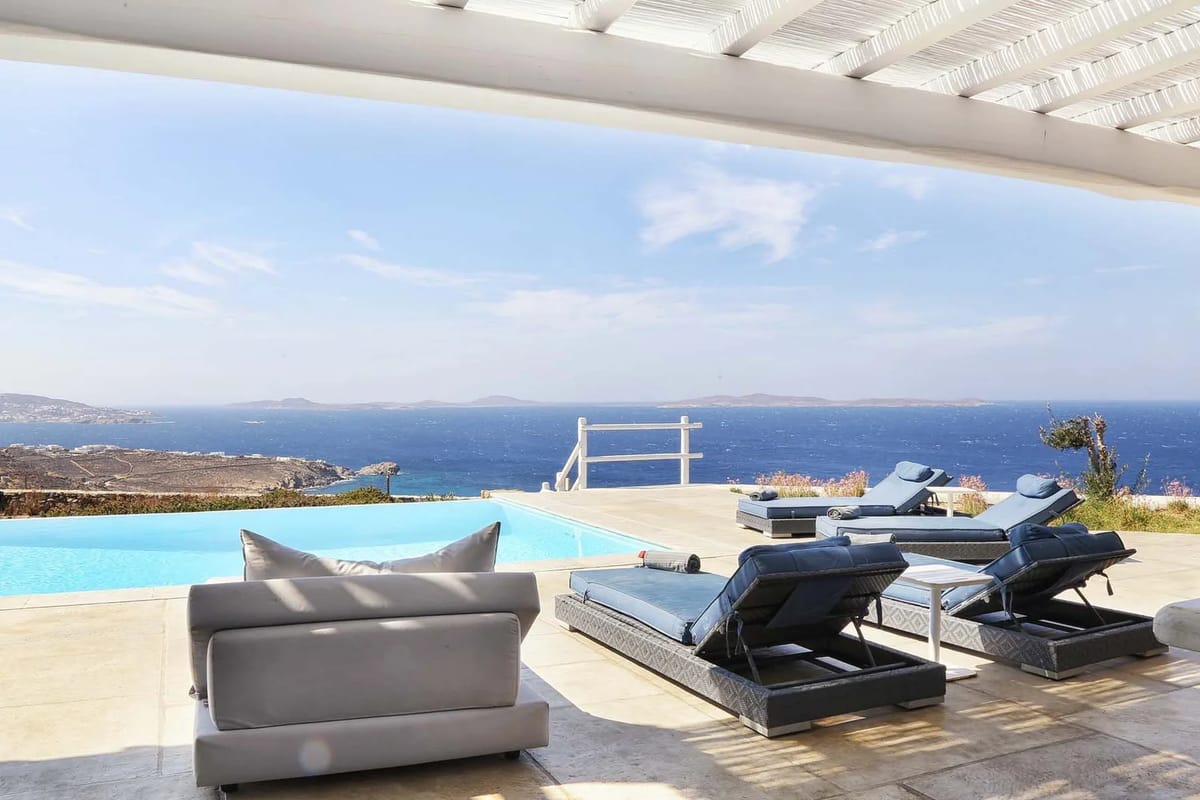 Mykonos luxury villa Sylvianne in Houlakia - 2