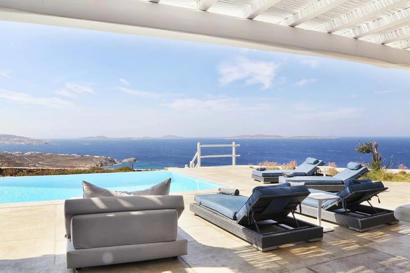 Mykonos luxury villa Sylvianne in Houlakia - 2