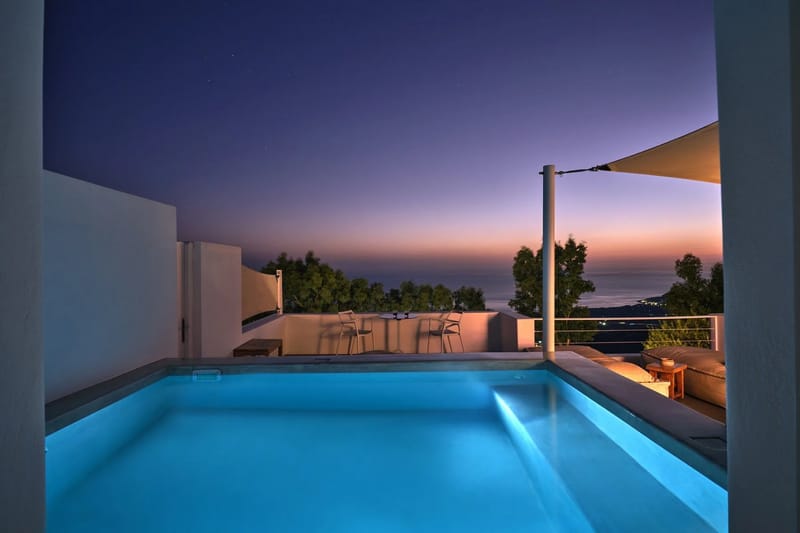 Villa de lujo Vista Retreat en Pyrgos Kallistis, Santorini - 1