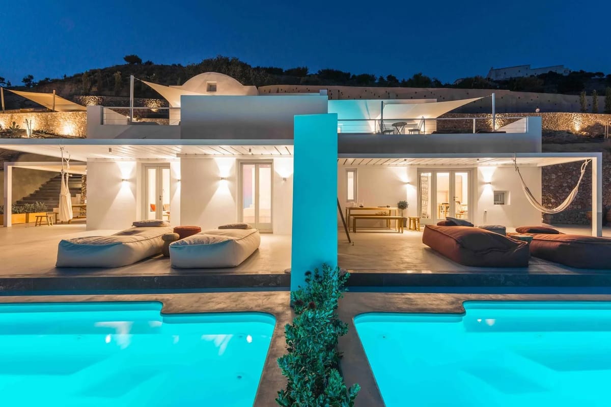 Villa de lujo Vista Retreat en Pyrgos Kallistis, Santorini - 0