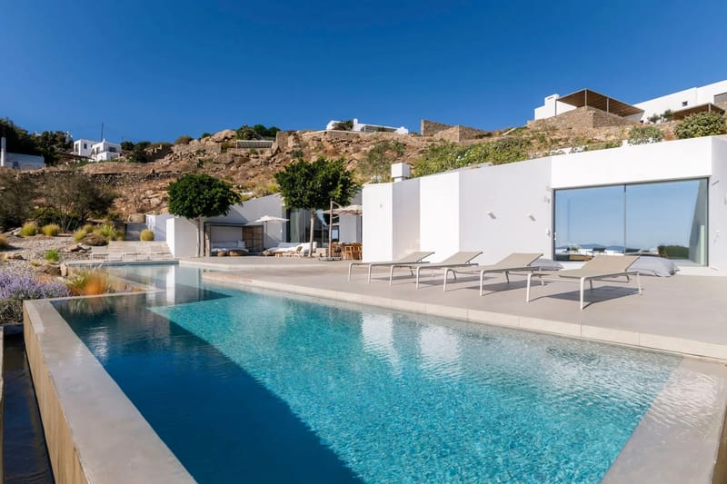 Mykonos luxury villa Skyrock in Agios Stefanos - 0