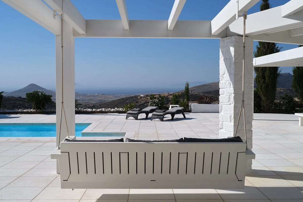 Paros luxury villa Mirabella in Kostos - 0