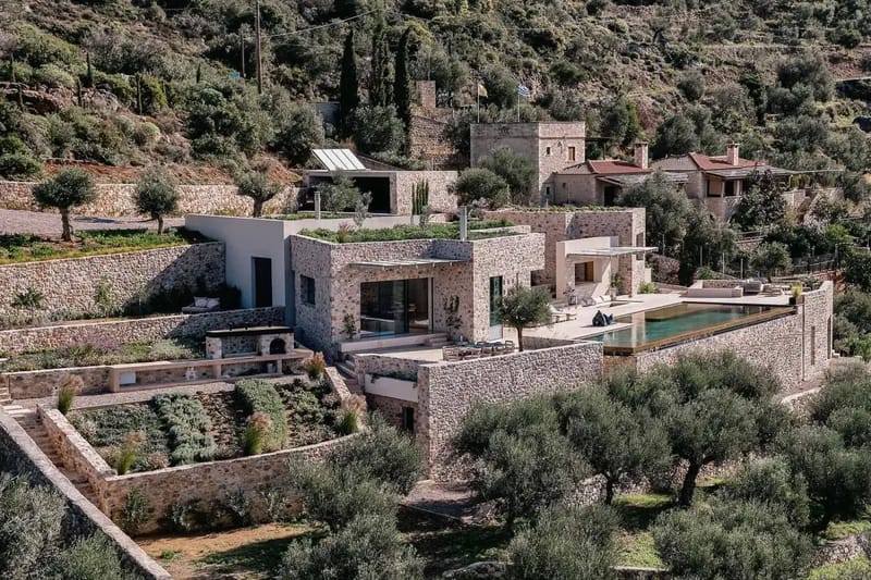 Kardamyli luxury villa Myrsine in Mani - 3