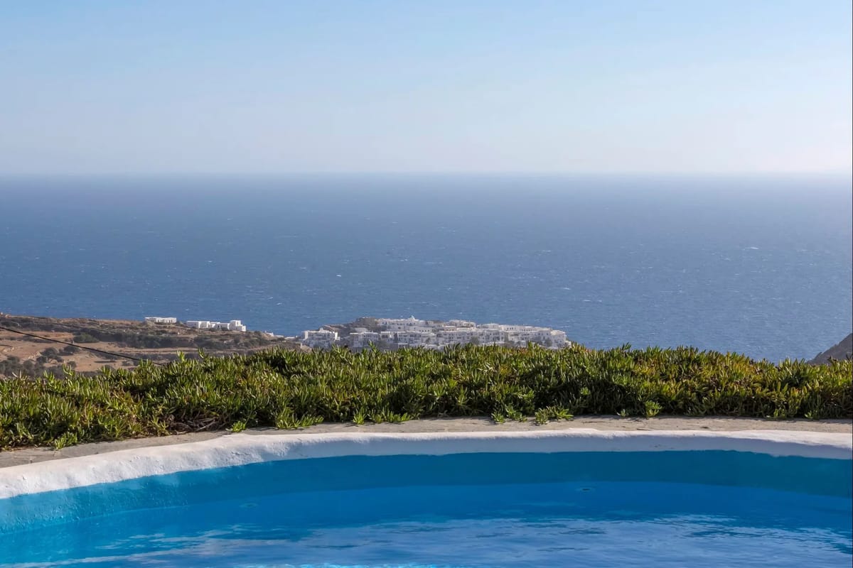 Sifnos luxury villa Aristotle in Exambela - 0