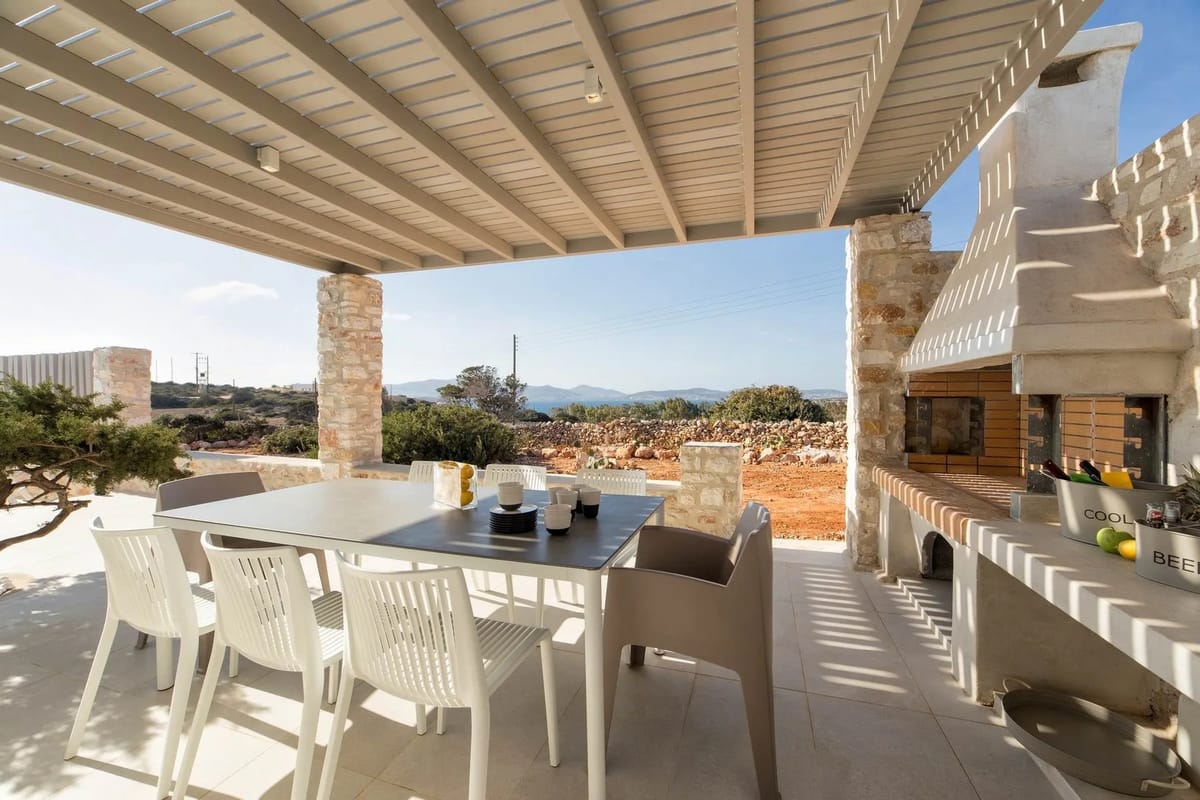 Villa de lujo Sugar Cube en Makria Miti, Paros - 0
