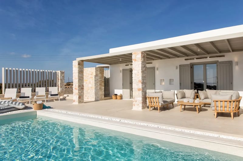 Paros luxury villa Sugar Cube in Makria Miti - 1