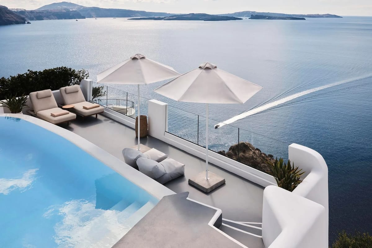 Santorini luxury villa Sunday in Oia - 0