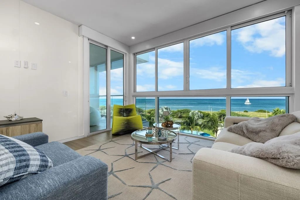 3BS-Blue431 - Modern Ocean View Three Bedroom Condo