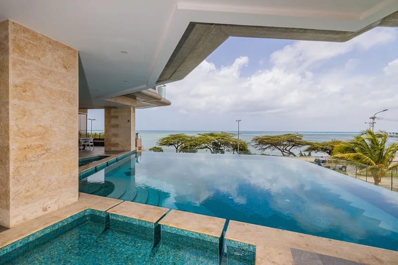 1BS-Coral1G - Modern 1BR Oceanfront Condo in Aruba