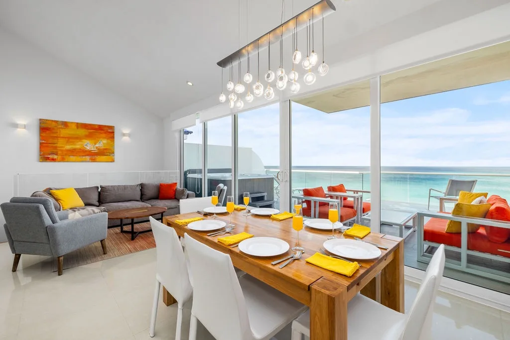 3BPH-BluePH2-2 - Penthouse en Aruba ideal para familias, con vista al mar y jacuzzi