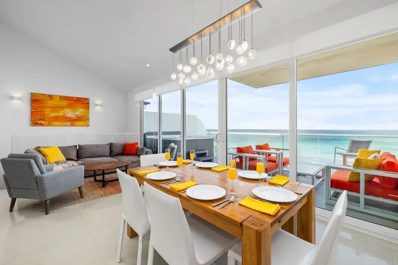 3BPH-BluePH2-2 - Penthouse en Aruba ideal para familias, con vista al mar y jacuzzi