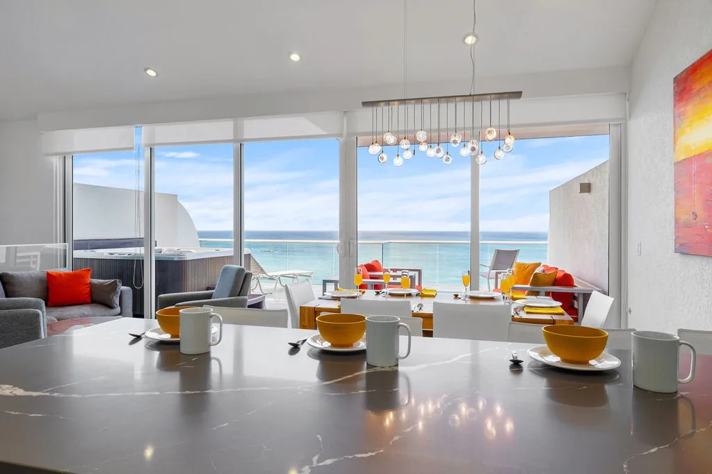 3BPH-BluePH2-2 - Aruba Family Friendly Oceanview PH with Hot Tub