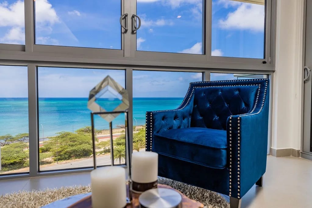 2BS-Azure623 - Author’s Beach Chic Ocean View Condo