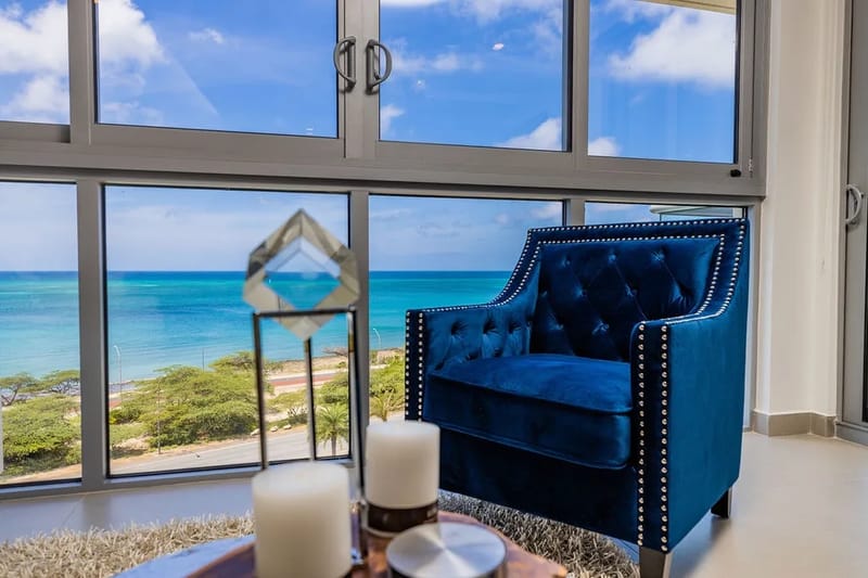 2BS-Azure623 - Author’s Beach Chic Ocean View Condo