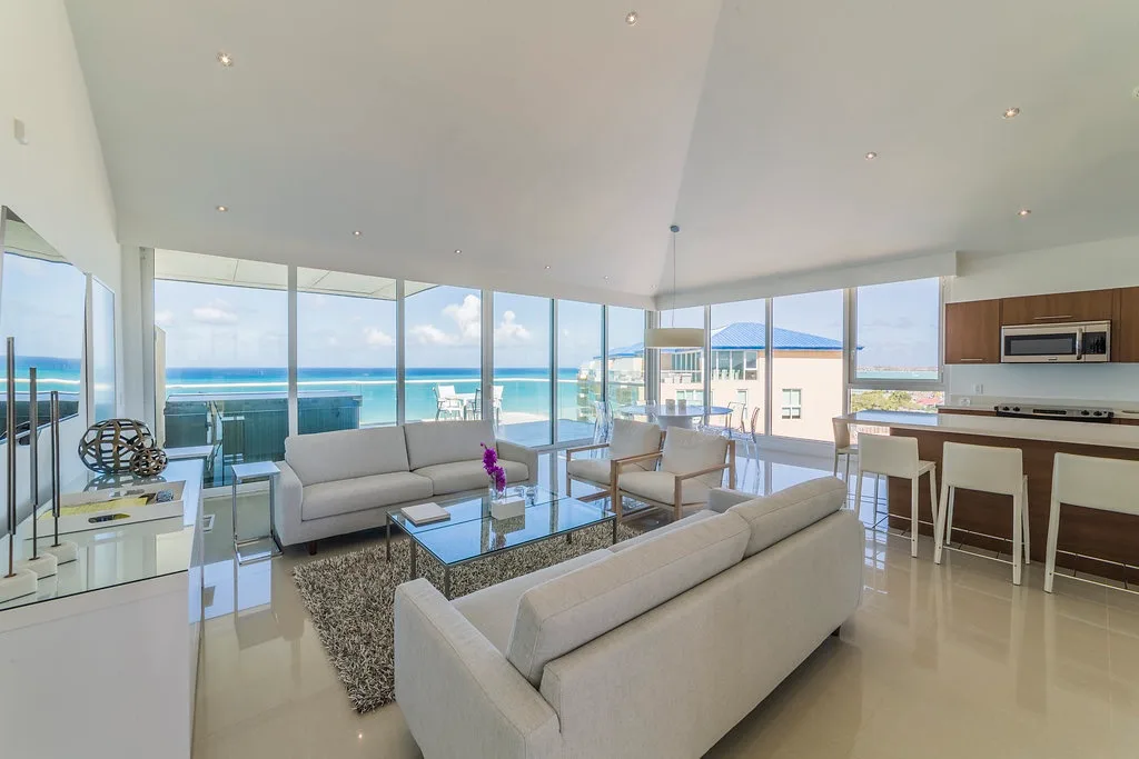 5BPH-BluePH2-1 - Oceanfront 5 BDR Penthouse like no other in Aruba!