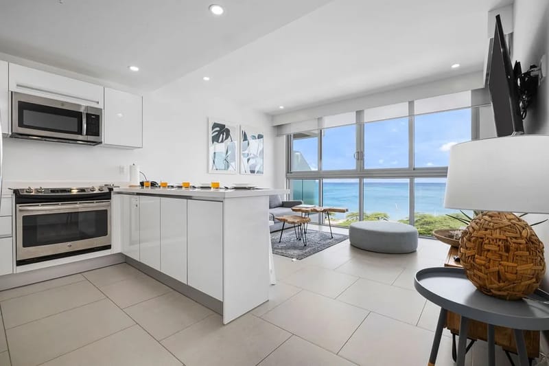 2BS-Azure523 - Paz y luz, apartamento con vistas al mar en el quinto piso
