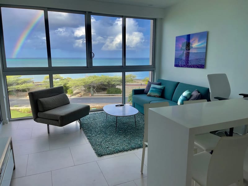 2BS-Azure413 - Modern Condo with Ocean View; Ready for Work or Play or Both!